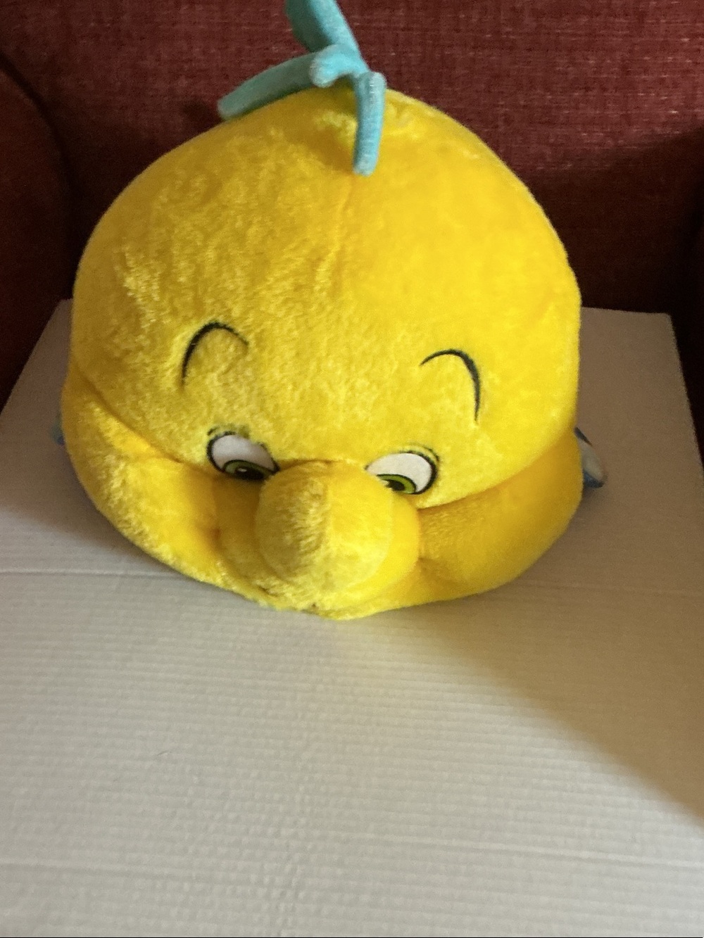 Disney The Little Mermaid Plush Yellow & Blue Fish Hat